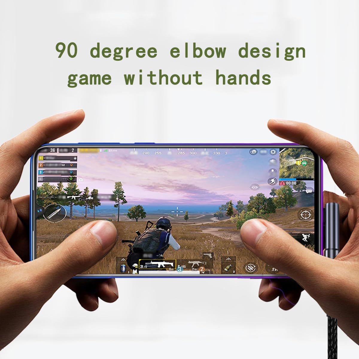 ZJKJHJY Type C Right Angle Adapter Type-C 90 Degree Male to Female Adapter Support 8K@60Hz Video 100W Fast Charging 40Gbps Data Transfer for USB-C…