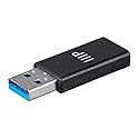 Monoprice USB-C Female to USB-A Male 3.1 Gen 2 Adapter - Up to 10Gbps Data Transfer speeds Through a Compatible Connection