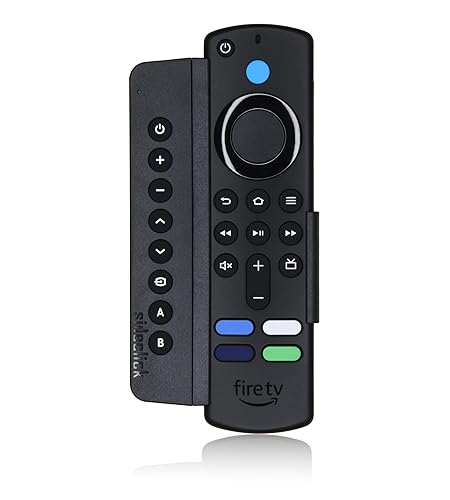 Sideclick Remotes SC2-FT16K Universal Remote Attachment for Amazon Fire TV Streaming Player