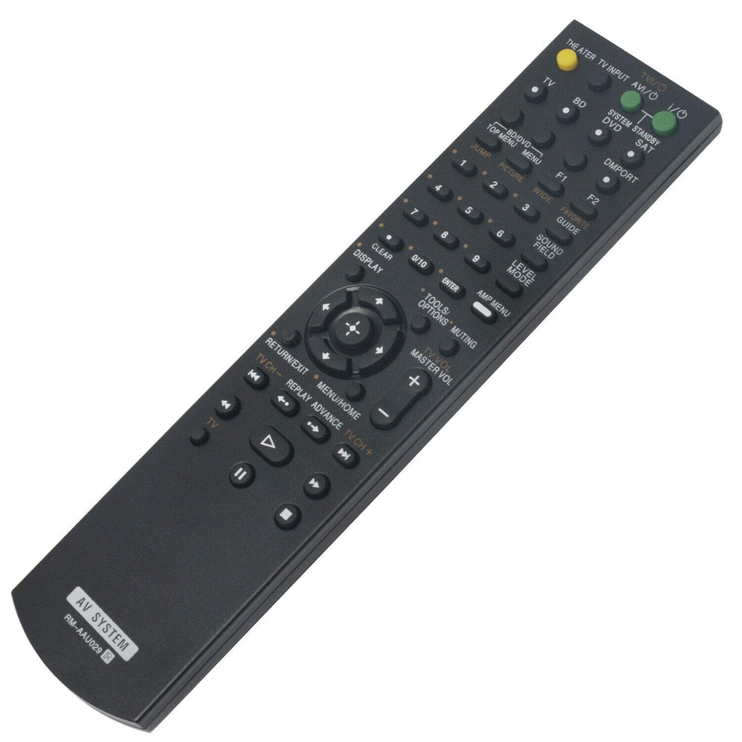 Remote Control RM-AAU029 for Sony Sound Bar HT-CT100 SA-WCT100 SS-MCT100 HTCT100 SAWCT100 SSMCT100
