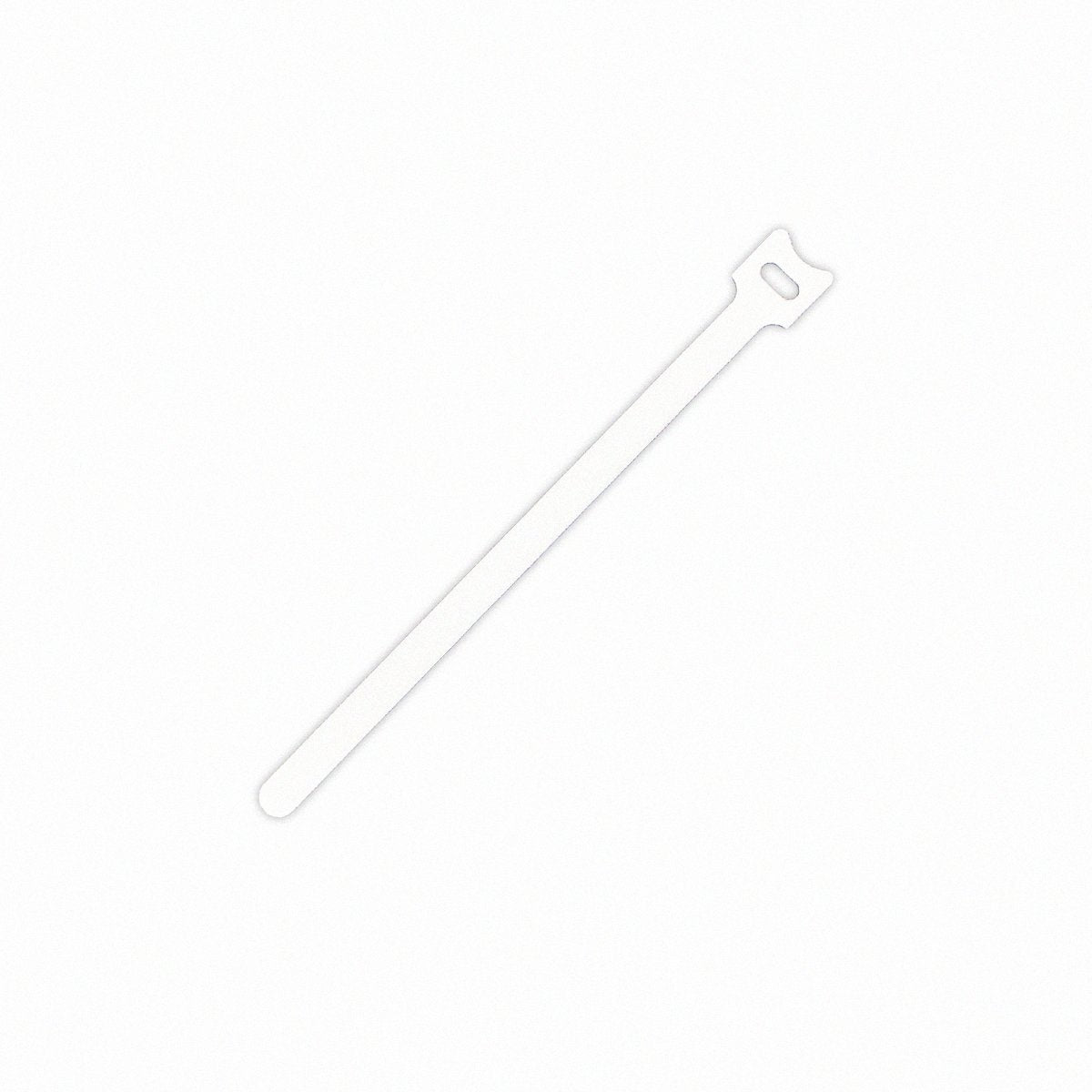 NavePoint 10 Inch Hook and Loop Reusable Strap Cable Cord Wire Ties 50 Pack White