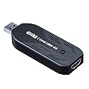 Mwin Cam Link 4K, External Camera Capture Card, 4K30/1080p120 for Streaming and Record via DSLR, Camcorder, Actioncam, Low-Latency for Video
