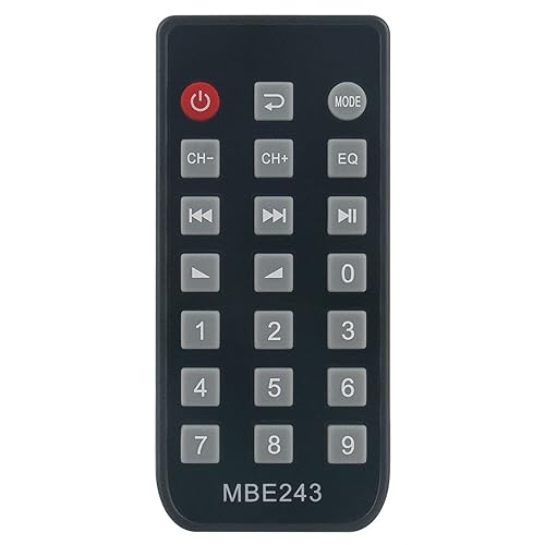 NTQinParts Replacement Remote Control Controller for Pyle PDA29BU.5 PDA69BU Stereo Power Amplifier