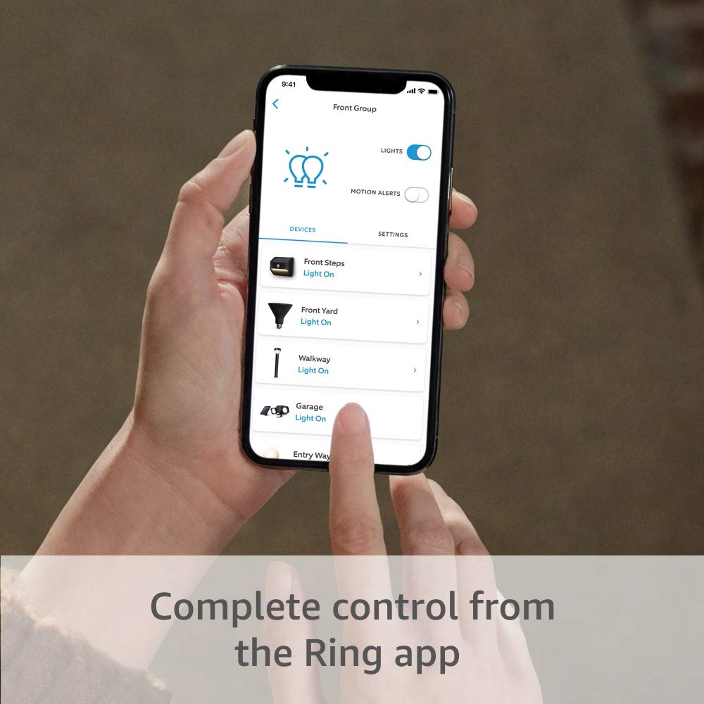 Ring A19 Smart LED Bulb - Energy-efficient with 800 lumens of white light, works with Amazon Sidewalk, White