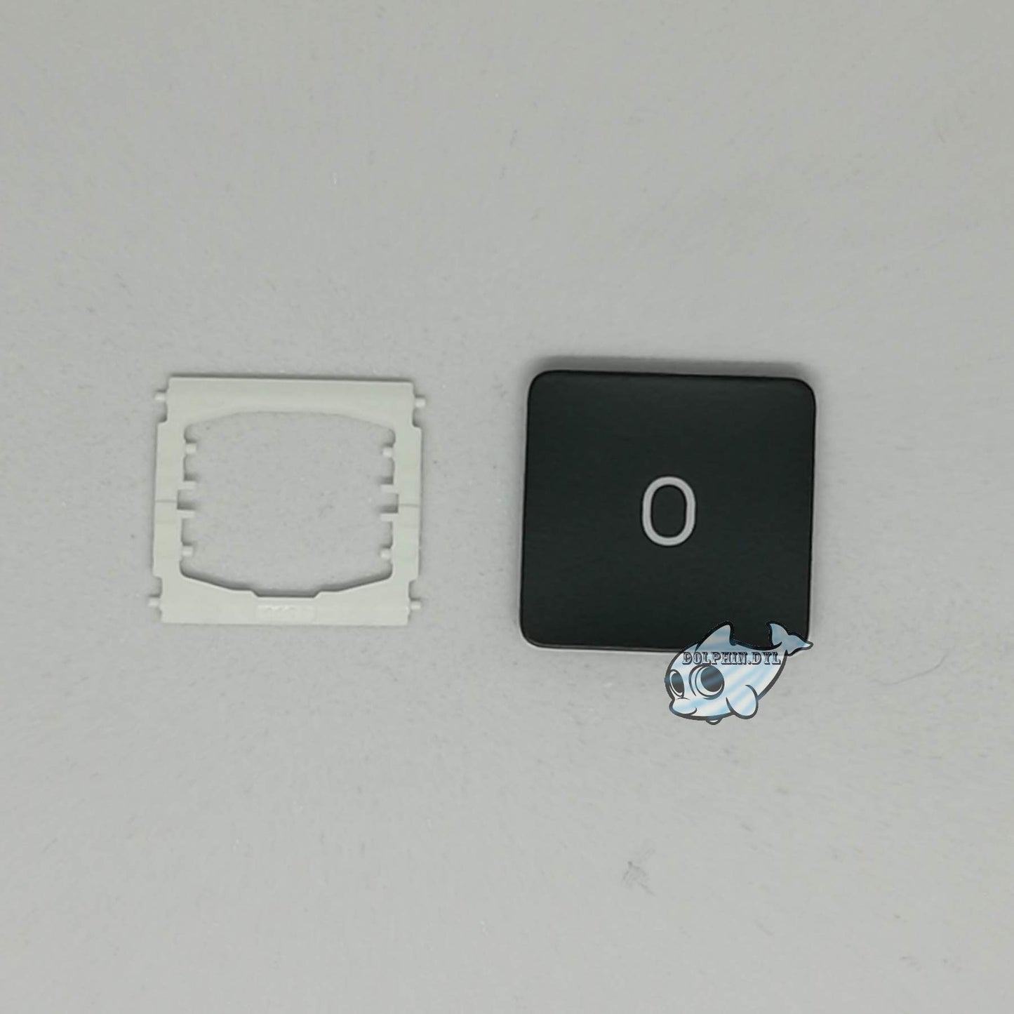 Dolphin.dyl(TM) Replacement Individual Key Cap for US New MacBook Pro A1989 A1990 Key Keyboard(Key Cap with Hinge) (O)