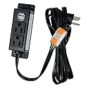 Stealth Multi Outlet Kit for Charging Electrical Accessories and Adding Power Inside Gun Safes and Home Safes with USB slots and 6 foot Power Cable