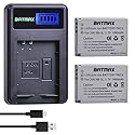 Batmax 2Pcs 1400mAh NB-5L NB5L Battery + LCD USB Charger for Canon PowerShot S100, S110, SD790IS, SD850IS, SD870IS, SD880IS, SD890IS, SD970IS