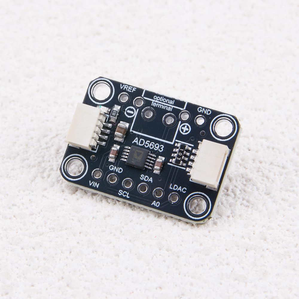 ZORZA 1Pcs AD5693R High Precision 16Bit DAC Board Digital to Analog Module with I2C Interface for Development Projects