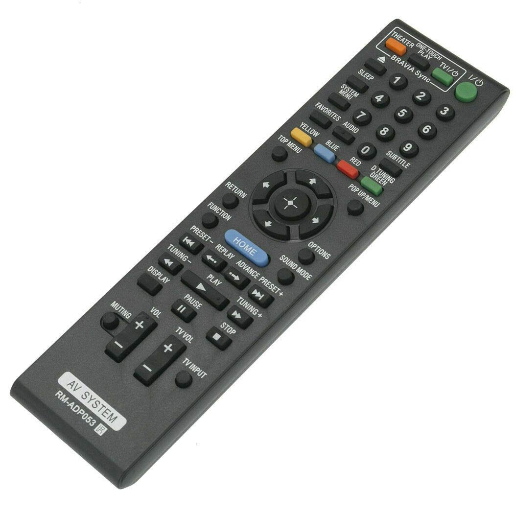 New RM-ADP053 Replace Remote Control for Sony Blu-ray Disc Player BDV-E370 BDV-E470 BDV-E570