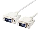 PNGKNYOCN 4.5 Feet DB 9 Pin Male to VGA 15 Pin Male Adapter Cable, RS232 to VGA Conversion Cable? for Computer,Printers, Scanners