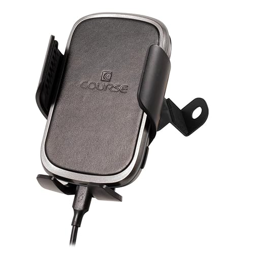 Course Motorsports DirectFit Magnetic Phone Mount and Car Phone Holder for Chevrolet Colorado/GMC (Canyon 2015+) (Automatic Gripping Charger (Black))