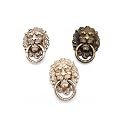 ARFUKA Phone Ring Holder Phone Grip Finger Phone Ring Stand Holder Vintage Metall Lion Adjustable Kickstand for All Smartphones Pack of 3
