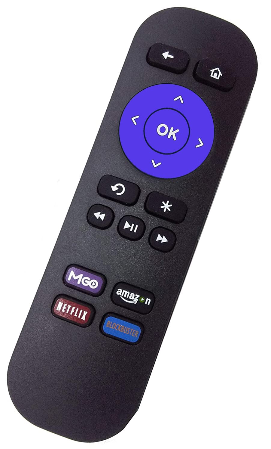 Remote Compatible with Roku Express 3700 3900 3930, Roku Premiere 2500R 2700R 2450XB 4620XB 4210XB 3900R, Roku 1 2 3 4 HD LT XS XD Boxes, Not Roku