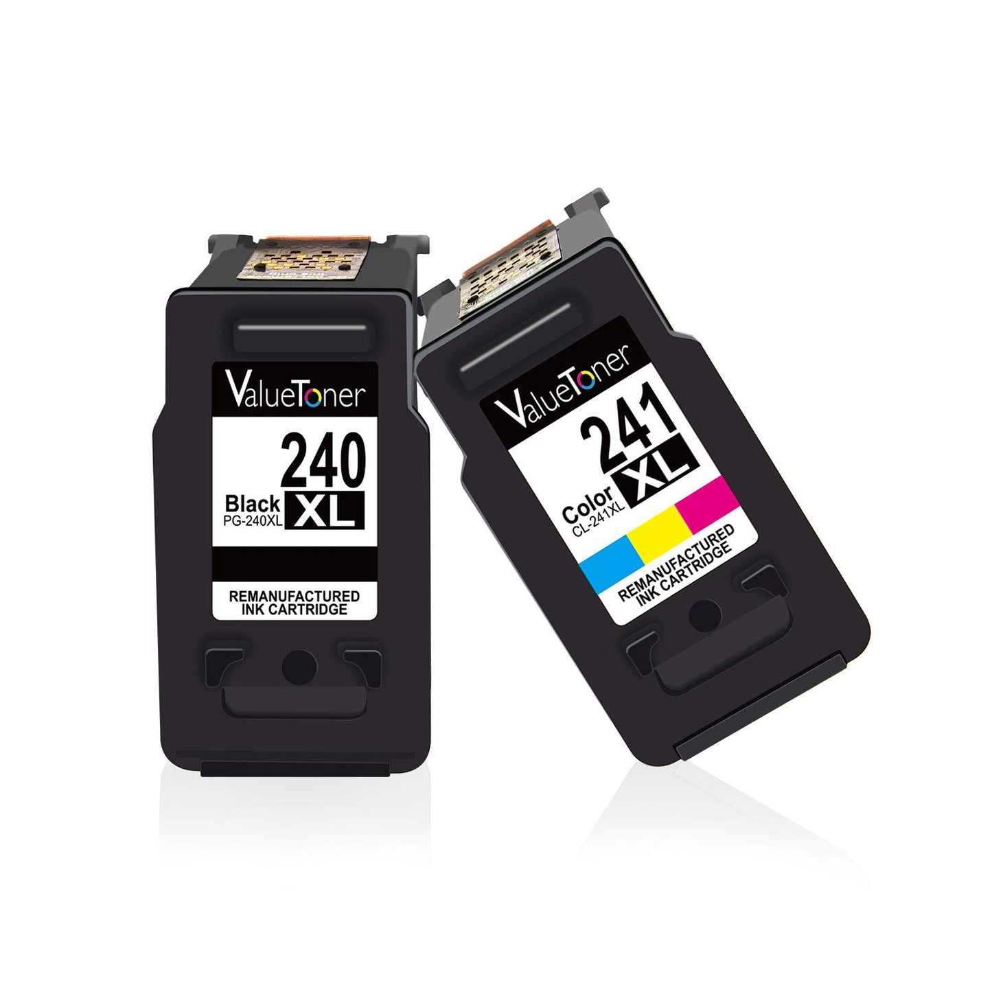 Valuetoner Remanufactured Ink Cartridge Replacement for Canon 240XL 241XL PG-240 XL CL-241 XL 5206B005 5206B001 for Pixma TS5120 MG3620 MG3520 MX432