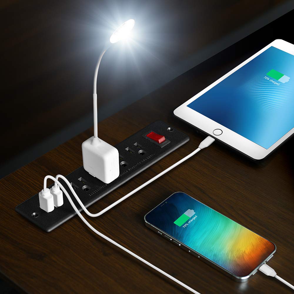 Mountable Power Strip Recessed Power Strip with USB 4 Outlet 2 USB Multiple Protection Built in Conference Desk Counter Workbench for PC Home Electric