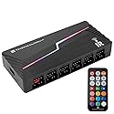 Thermalright ARGB and Fan HUB X12 IR Black Hub Controller Support 12 Groups of CPU Fans,3Pin PC ARGB Controller and 4Pin PWM Fan,SATA Power Cord