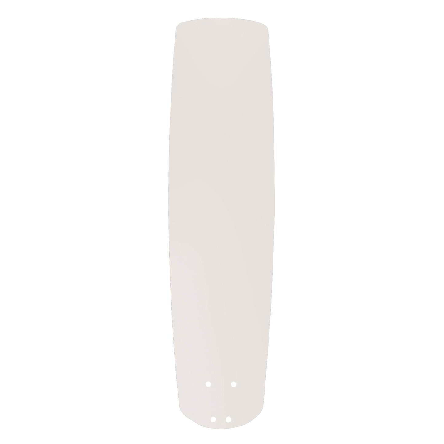 kathy ireland HOME Ceiling Fan Replacement Blades, Set of 5 | Damp Rated Solid Wood for Indoor Use | 31 Inches, Satin White