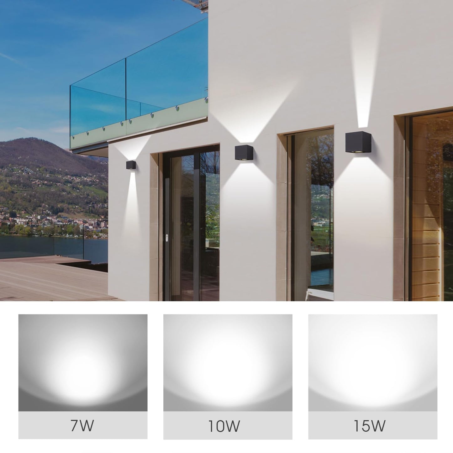 Gonhom 3 Way LED Light Bulbs 50 100 150W Equivalent, Daylight White 5000K