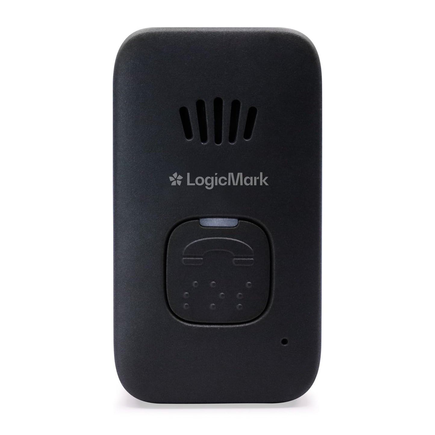 LogicMark Guardian Alert 911 Plus - No Monthly Fees, 2-Way Emergency Pendant for Seniors, with Fall Detection, Water Resistant, Direct 911 Connection