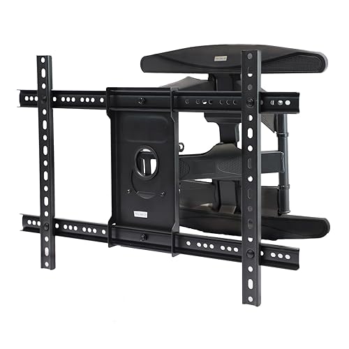 SYLVOX Full Motion Outdoor TV Wall Mount, Fits for TV Size from 40 Inch to 75 Inch, Flexible 6 Articulating Dual Arms, Wall Mount Bracket, Maximum