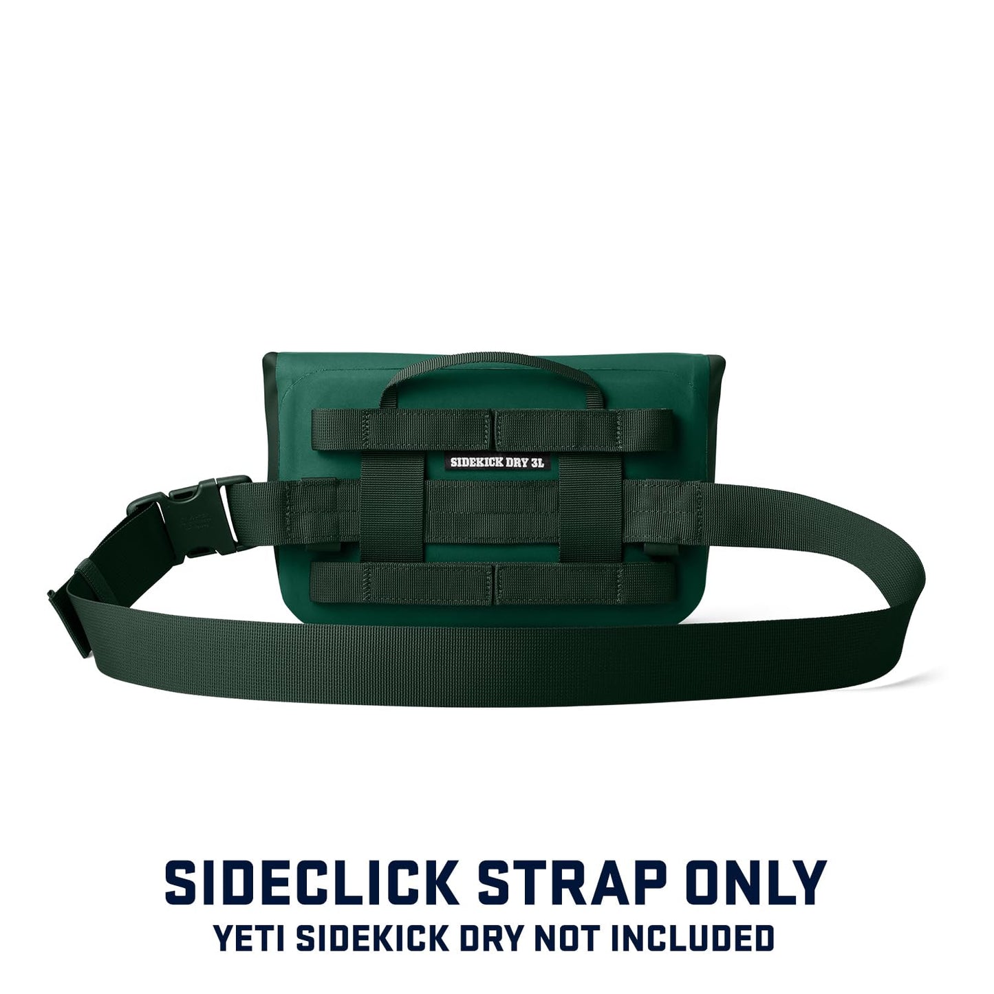 YETI Sidekick SideClick Strap, Black Forest Green