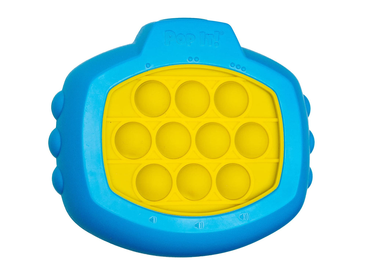 Pop It! Pro - The Original Light Up, Pattern Popping, Pop It! Game from Buffalo Games,Blue and Yellow