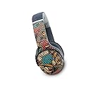 MightySkins Carbon Fiber Skin Compatible with Skullcandy Crusher Evo Wireless - Orange Hip Hop | Protective, Durable Textured Carbon Fiber Finish…
