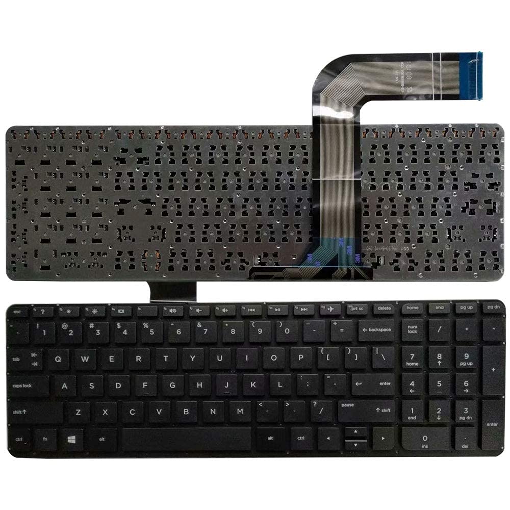 wangpeng® New Laptop Replacement Keyboard for HP Pavilion 15-P030NR 15-P042NR 15-P043NR 15-P044NR 15-P045NR 15-P221NR 15-P222NR 15-P223NR US Layout