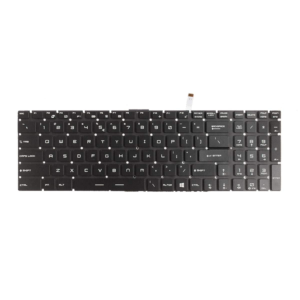 LXDDP GS60 GS70 GE62 GT62 GL72 GE72 Laptop Replacement Keyboard for MSI GS60 GS70 GE62 PE60 PE70 GT62 GL62 GL62M GP62 GL72 GP72 PE62 GE72 GT72 Stealth