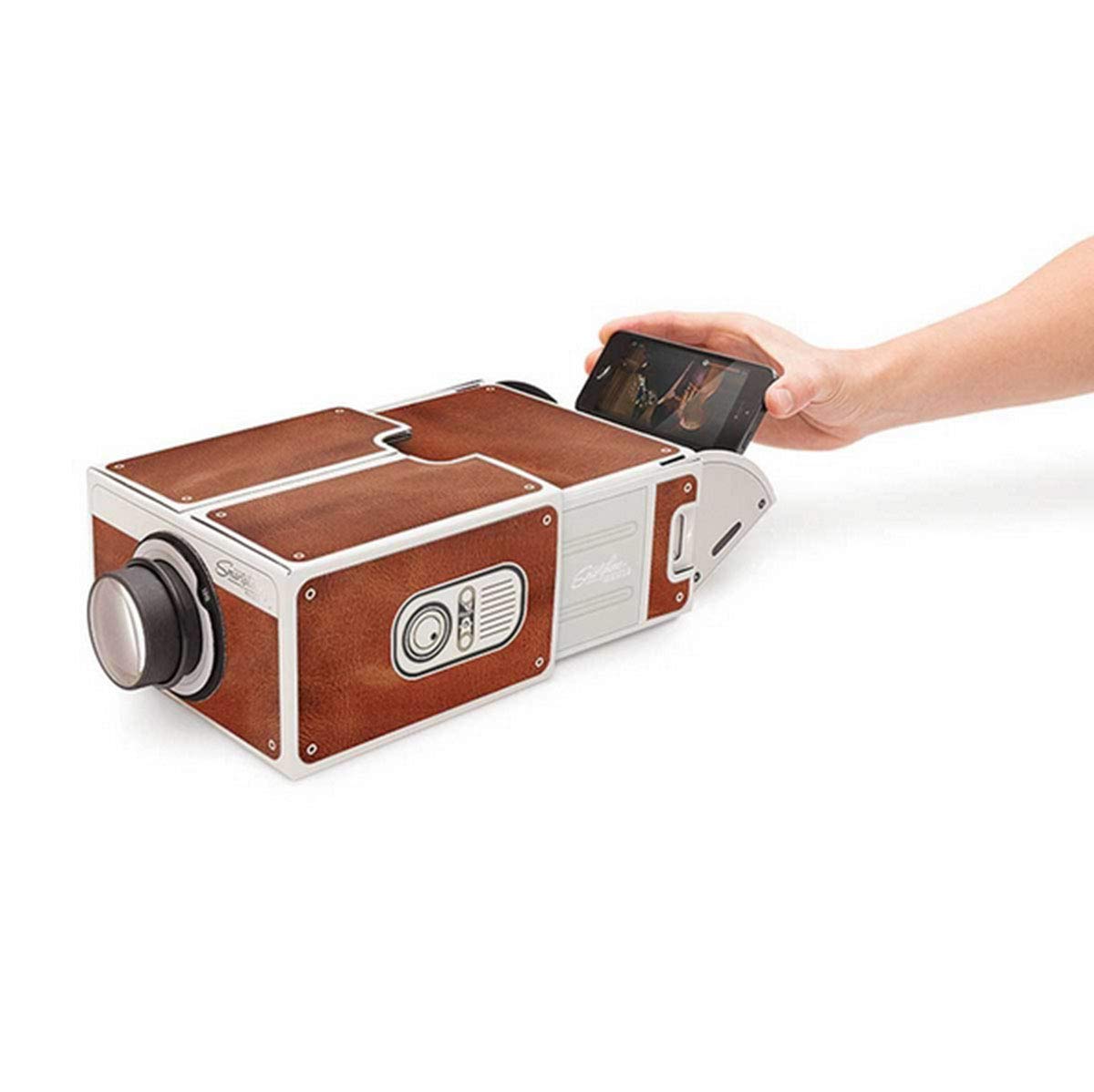 DIY Assemble Smartphone Projector 2.0 No Power Required
