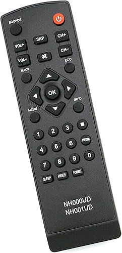 New Nh000ud Nh001ud Remote Replaced for Sylvania Emerson Lc260em2 Lc320em2 Rlc320em1 Lc220em1 Rlc220em1 Rlc320em2f Rlc320em2 Lc401em2f Lc401em2