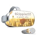 MightySkins Skin Compatible with Oculus Go Mobile VR - Be Happy | Protective, Durable, and Unique Vinyl Decal wrap Cover | Easy to Apply, Remove
