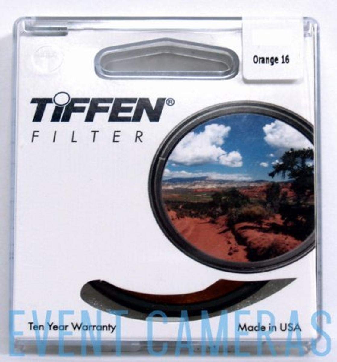 Tiffen 58mm 16 Camera Lens Filter (Orange)