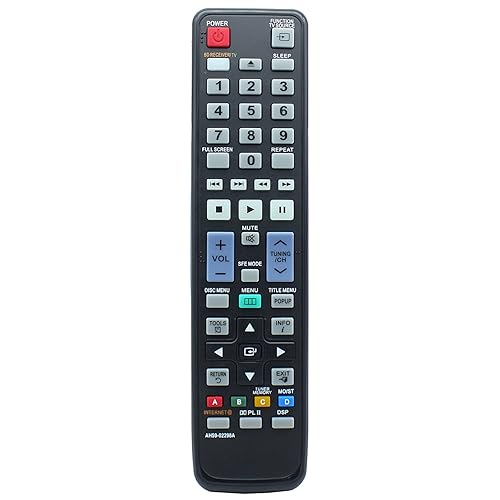 AH59-02298A Remote Control Replacement for Samsung Home Theater System HT-C5500 HT-C5530W HT-C5550W HT-C5900 HT-C5950W HT-C6950W HT-C5500XSA