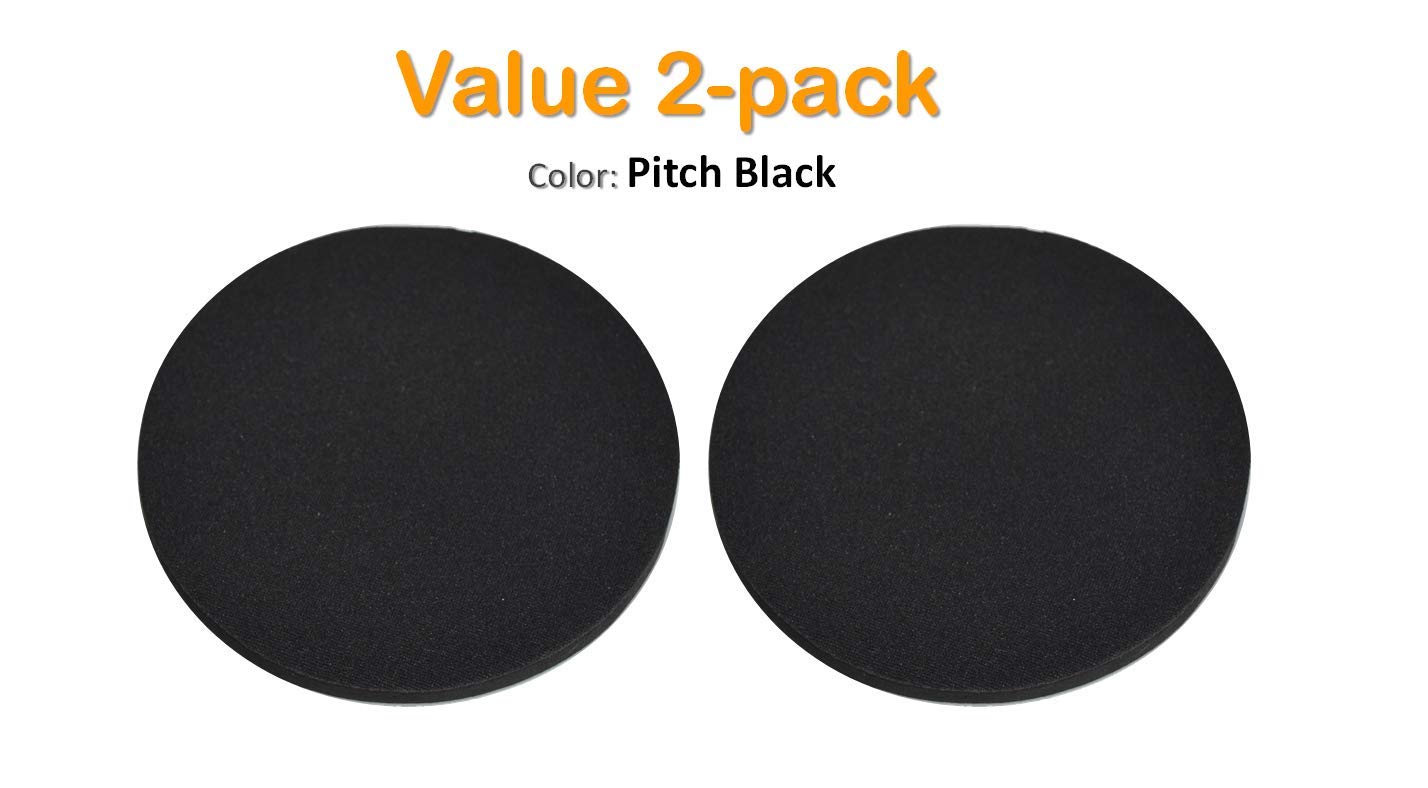 Desk Dots! Elbow, Arm & Wrist Rest Cushioning Pads for Pressure Point & Pain Relief on Gaming & Work Surfaces; Made of Neoprene with Soft Nylon