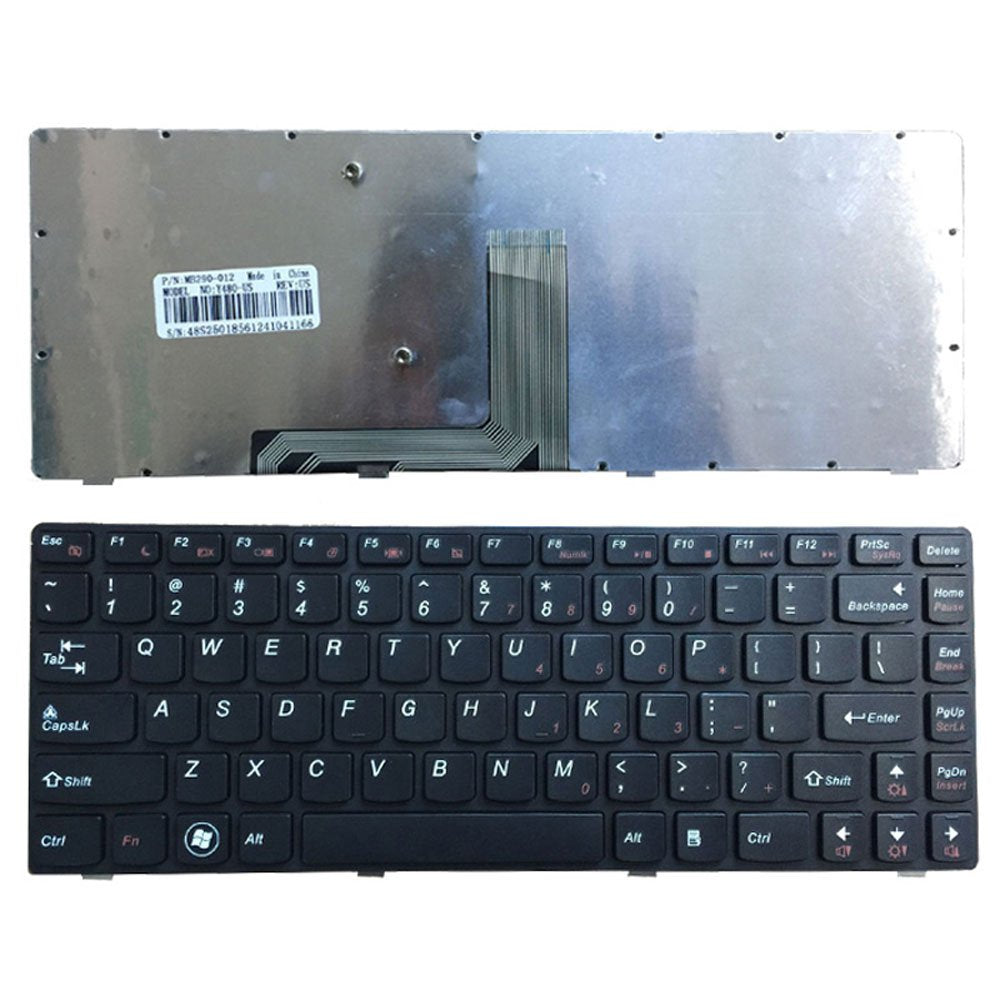 New Laptop Replacement Keyboard for Lenovo Y480 Y480N Y480M Y480A Y480P Y485M Y485N Y485P Y485 US Layout