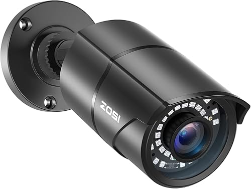 ZOSI 1080P 1920TVL Security Camera Outdoor Indoor,Hybrid 4-in-1 TVI/CVI/AHD/960H CVBS Bullet Cam for Analog Home Office Surveillance DVR CCTV