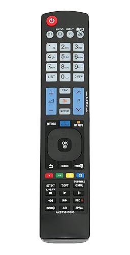 AKB73615303 Replaced Remote fit for LG LCD LED HDTV 3D Smart TV AKB73615302 AKB73615361 AN-MR400 39LN5400 42LN5400 42PN450B 47LN5400 50LN5400 50PN450B