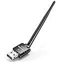 Kinivo USB Bluetooth Adapter for PC (BT 5.3, Long Range Wireless Receiver, USB Dongle for Windows 11/10/8.1) - Compatible with Laptops, Headsets