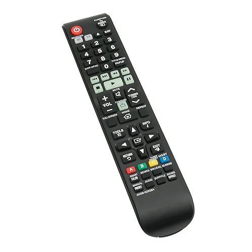 AH59-02538A Replace Remote Control fit for Samsung HT-F5500 HT-F5500K HT-F5500W HT-F5502K HT-F5530 HT-F5530HK HT-F5530K HT-F5550 HT-F5550HK HT-F6530