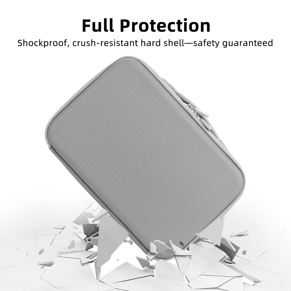 Carrying Hard Case for Insta360 X5, Dual Layer Protective Travel Bag for Insta 360 X4/ X4 Air Camera Basic Bundle Battery Charge Accessories Bullet