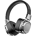 EXECCZO Wireless Bluetooth Headphones, Foldable HiFi Stereo Low Latency Pluggable Memory Card Suitable for Games Mobile Phones Table Pad Computers