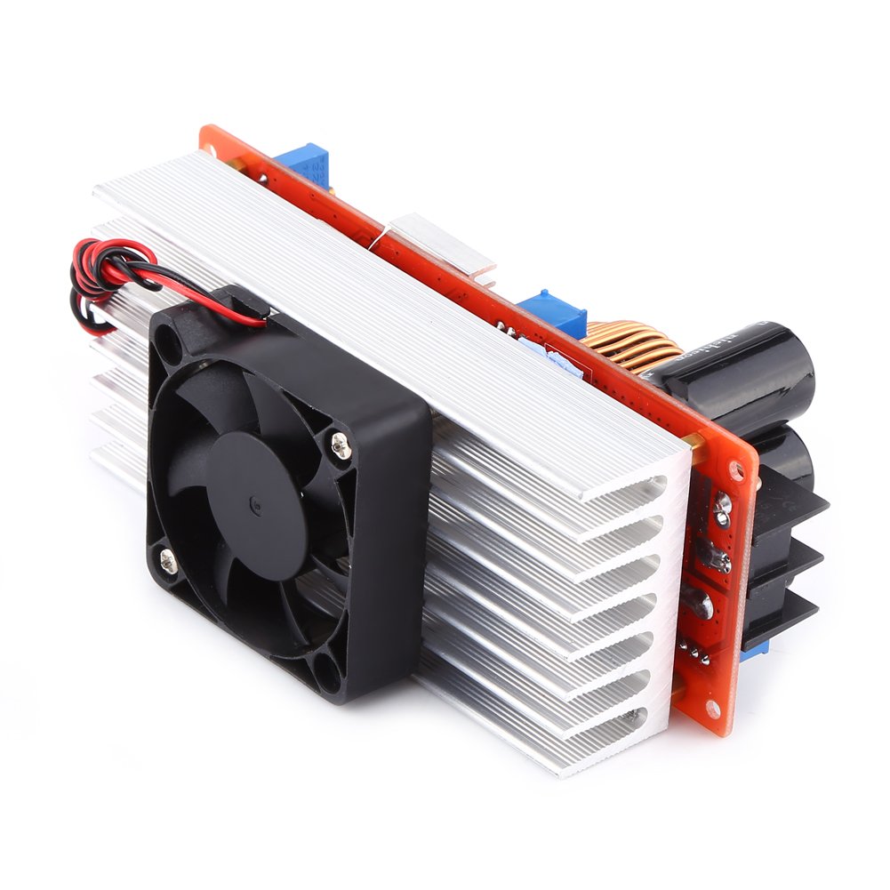 DC Boost Converter, 10~60V to 12~90V 1500W 30A DC-DC Converter Power Source Boost Module