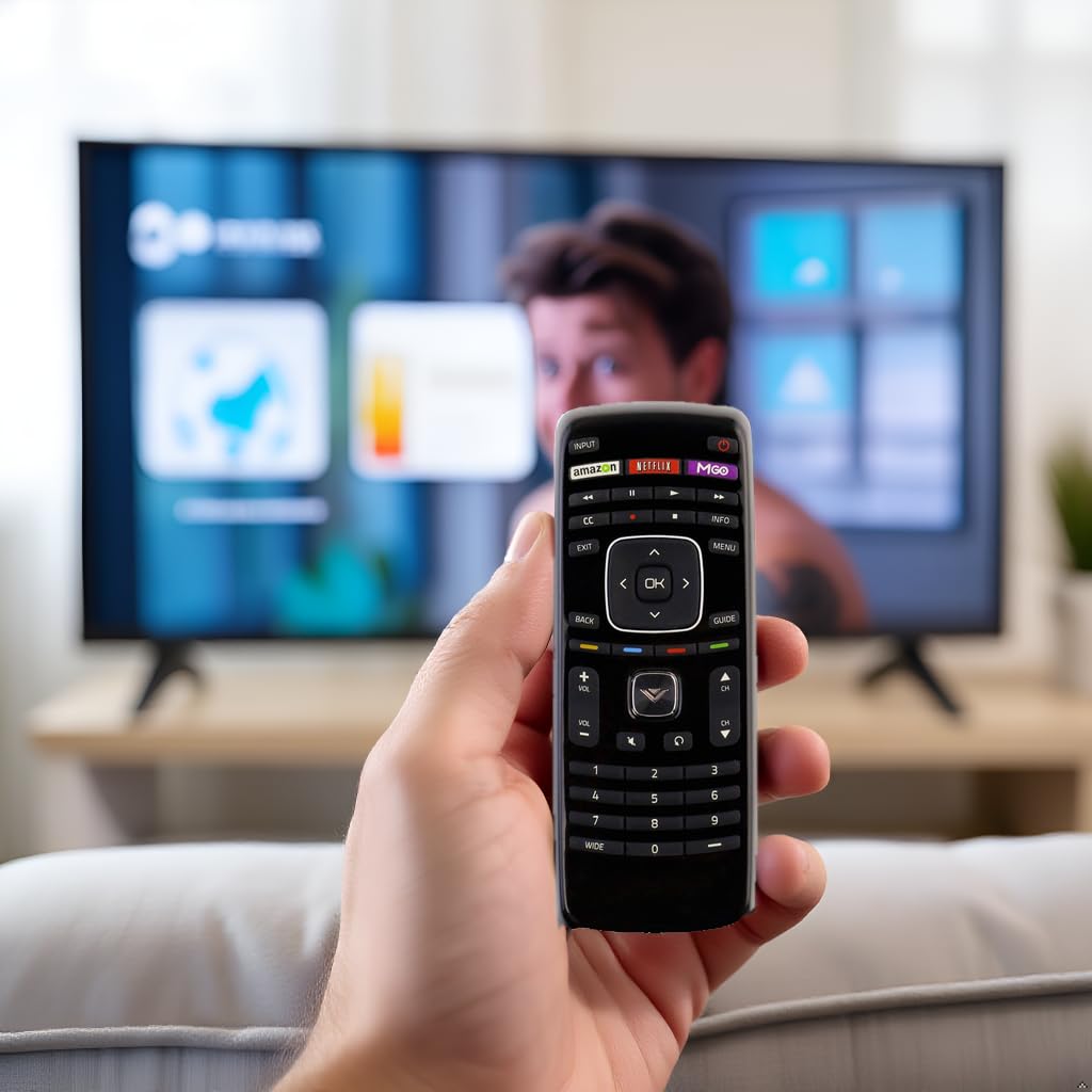 Universal for VIZIO Smart TV Remote Control Replacement XRT112 - No Setup Needed.