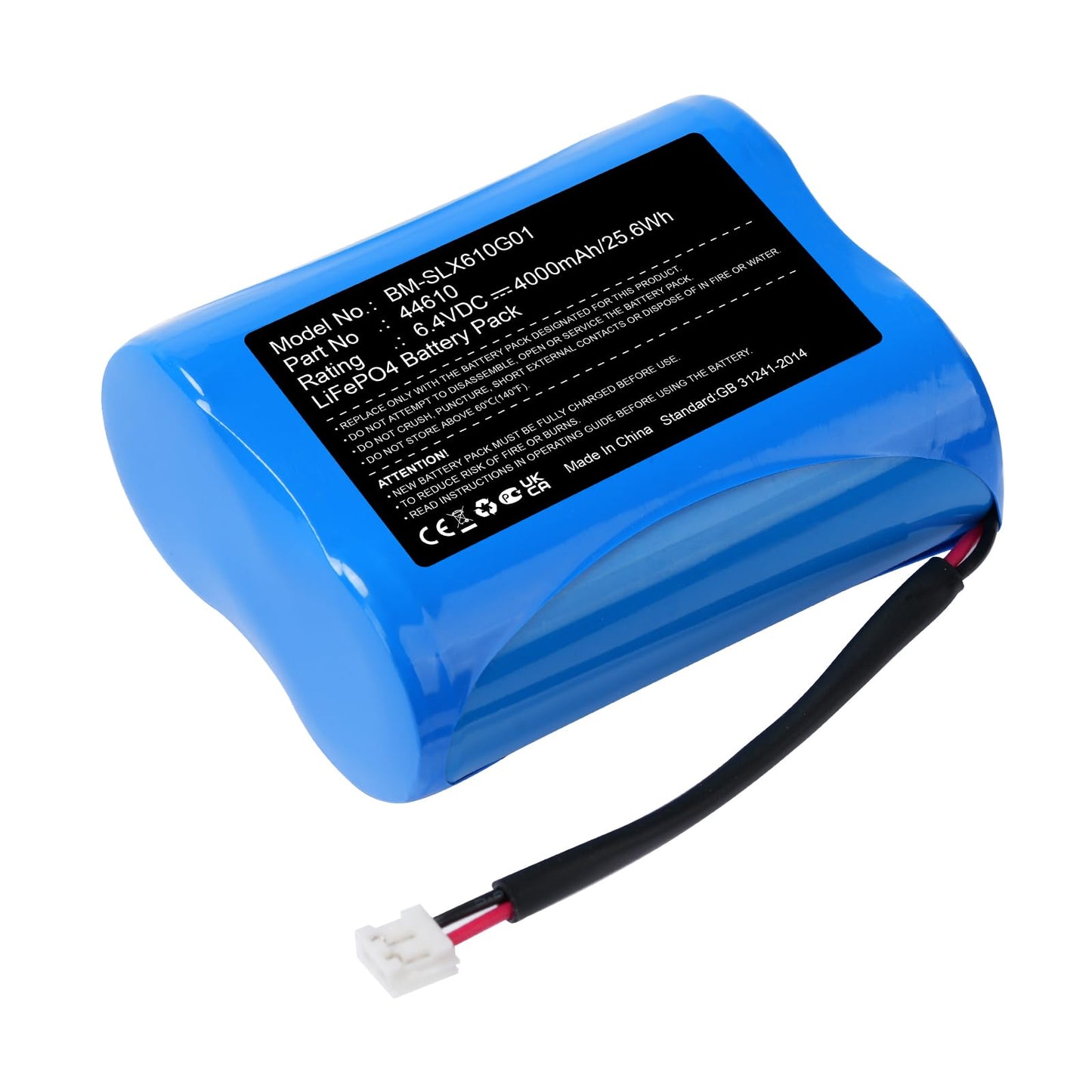 Estry 44610 Battery Replacement for Fire Vulcan LED 44610 Battery