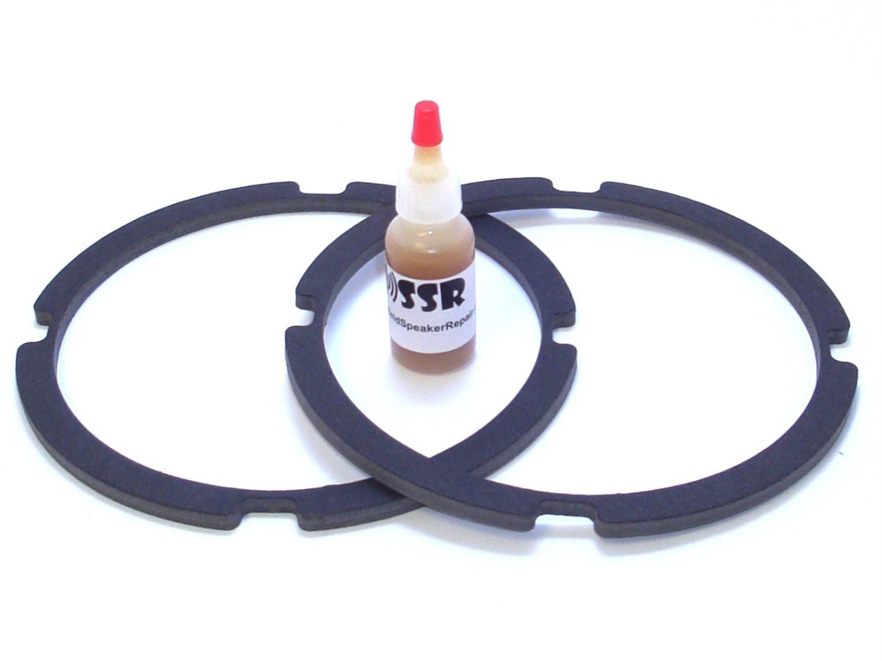 Springfield Speaker 6.5" Pro-Grade Speaker/Subwoofer Chip Gaskets - Pair - Adhesive Included
