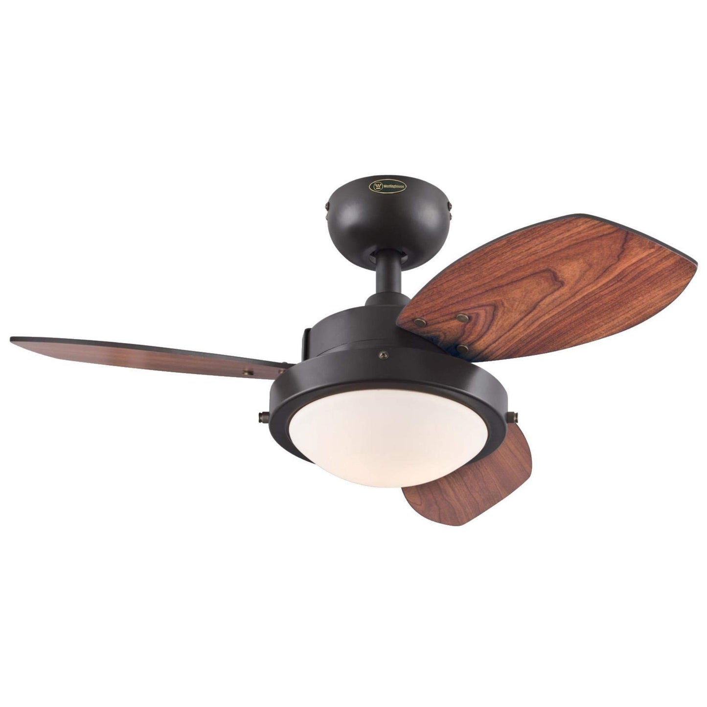 Westinghouse 7233000 Wengue Ceiling Fan with Light, 30-Inch, Espresso