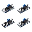 Rakstore 4pcs LM2596 DC-DC Buck Converter Step Down Power Supply Module 3V/5V/12V/24V Adjustable Voltage Regulator 3A