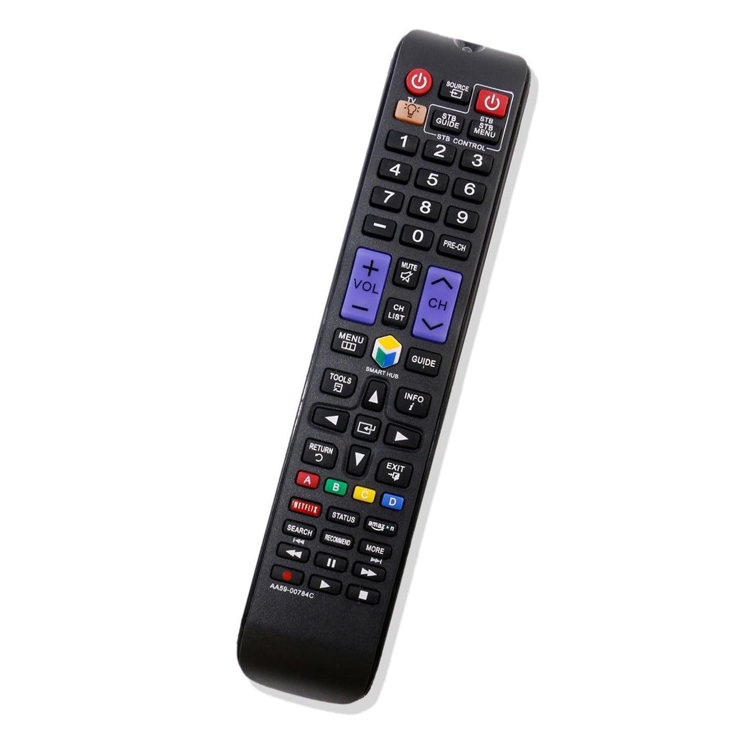 AA59-00784C Replaced Remote Control fit for Samsung TV LED HDTV 5500 5 Series UN55F6300AF UN65F6300AF UN32F6300AF UN40F6300AF UN46F6300AF UN60F6300AF
