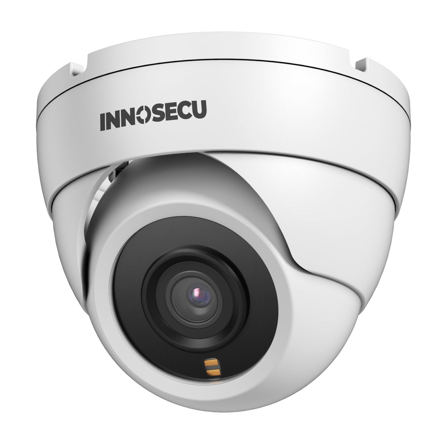 INNOSECU PoE Camera 4MP, Security IP Dome Camera for Outdoor Indoor Use, Buil-in Mic, 2.8mm Lens Wide Angle 110?, B/W Night Vision, Smart Motion
